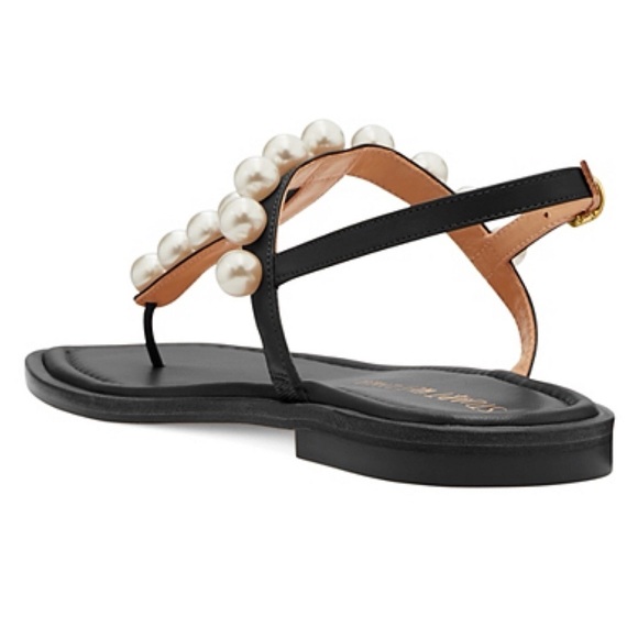 Stuart Weitzman Goldie T-Strap Sandal
Black Leather Size:8 - Picture 11 of 11